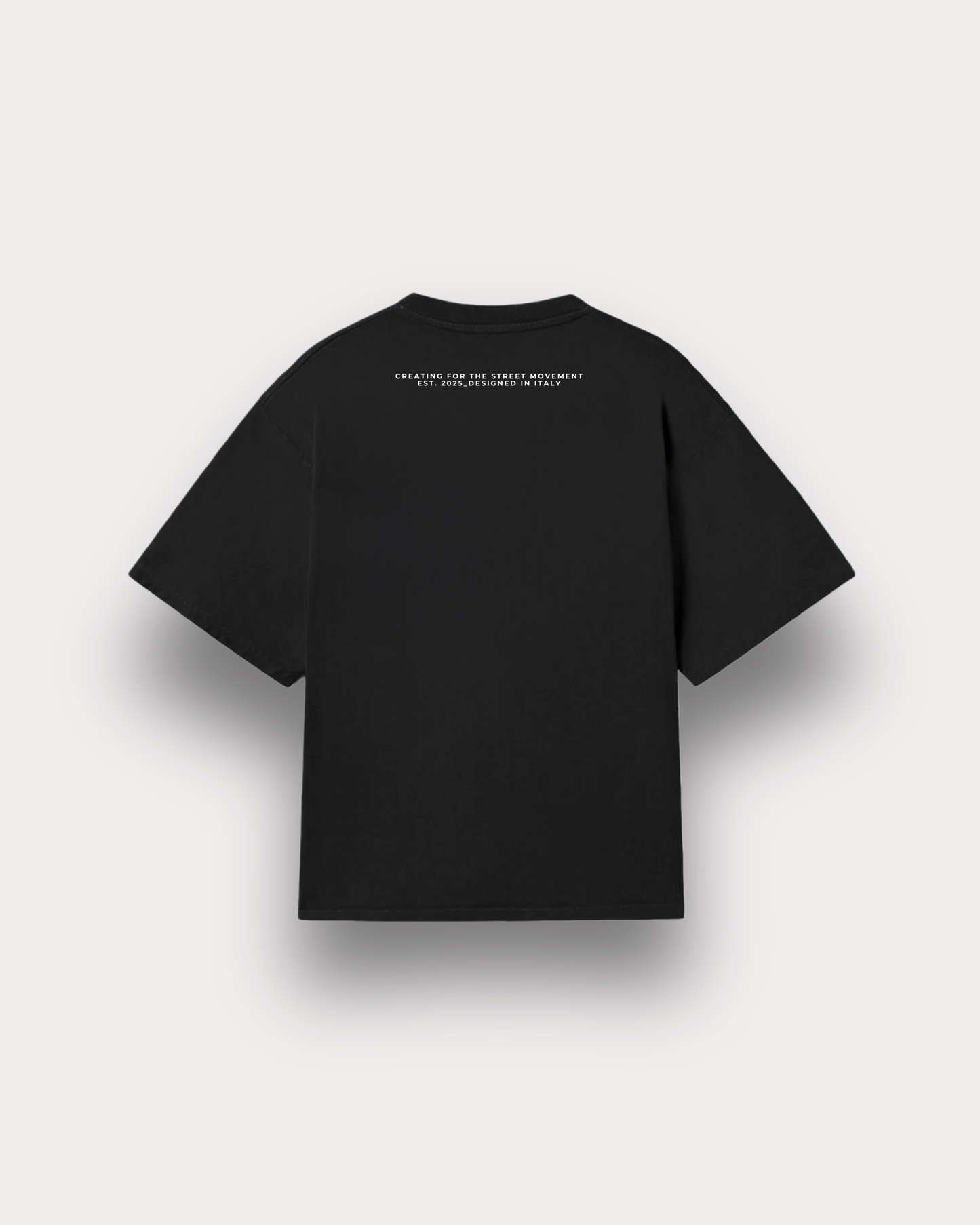 Offbeat. Society - Dollar boxy tee extra black