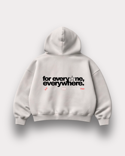 Offbeat. Society - For Everyone hoodie drizzle