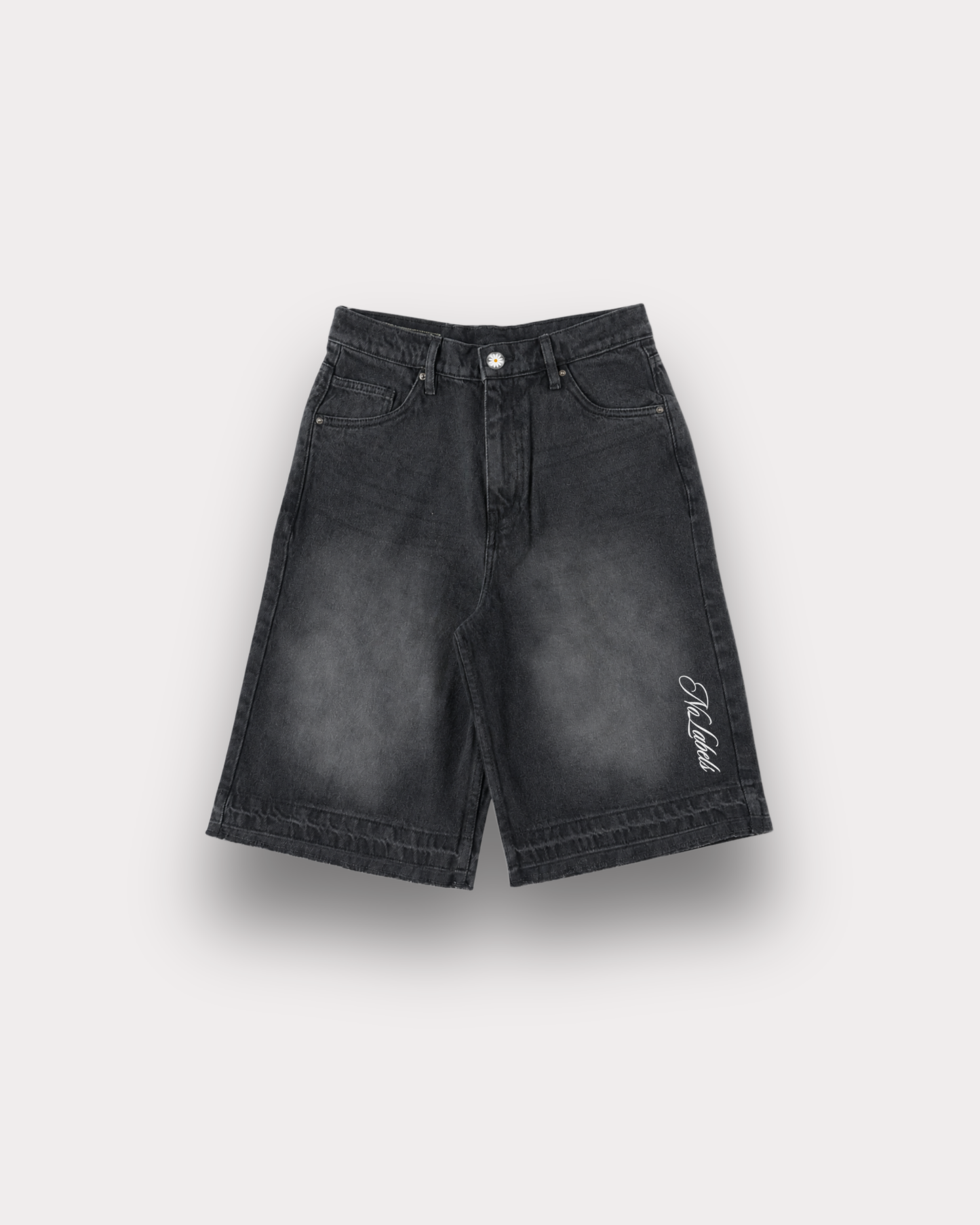Offbeat. Society - Raw Cut shorts vintage black