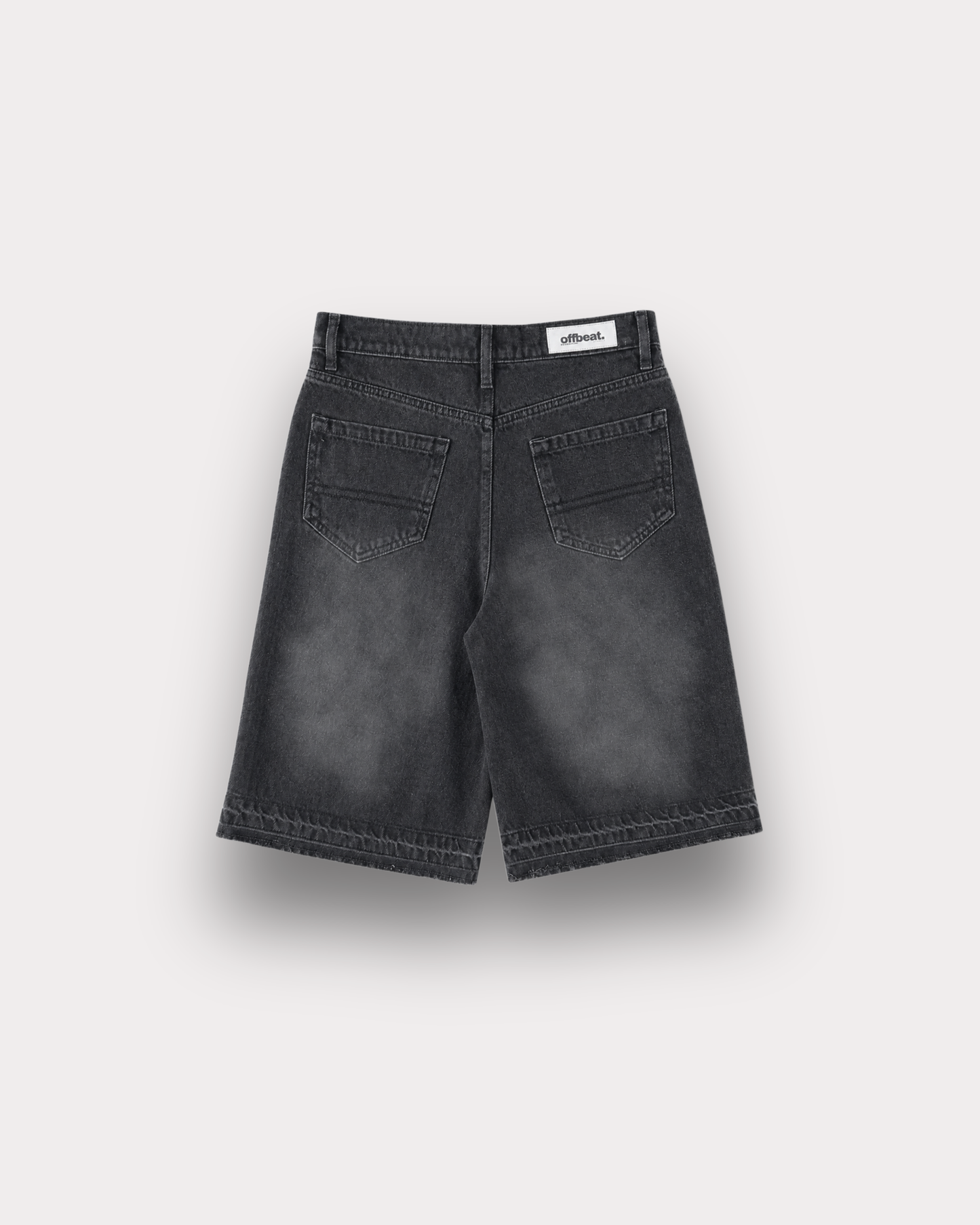 Offbeat. Society - Raw Cut shorts vintage black
