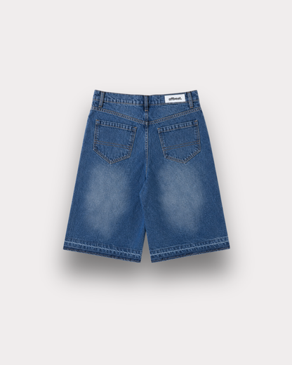 Offbeat. Society - Raw Cut shorts vintage blue
