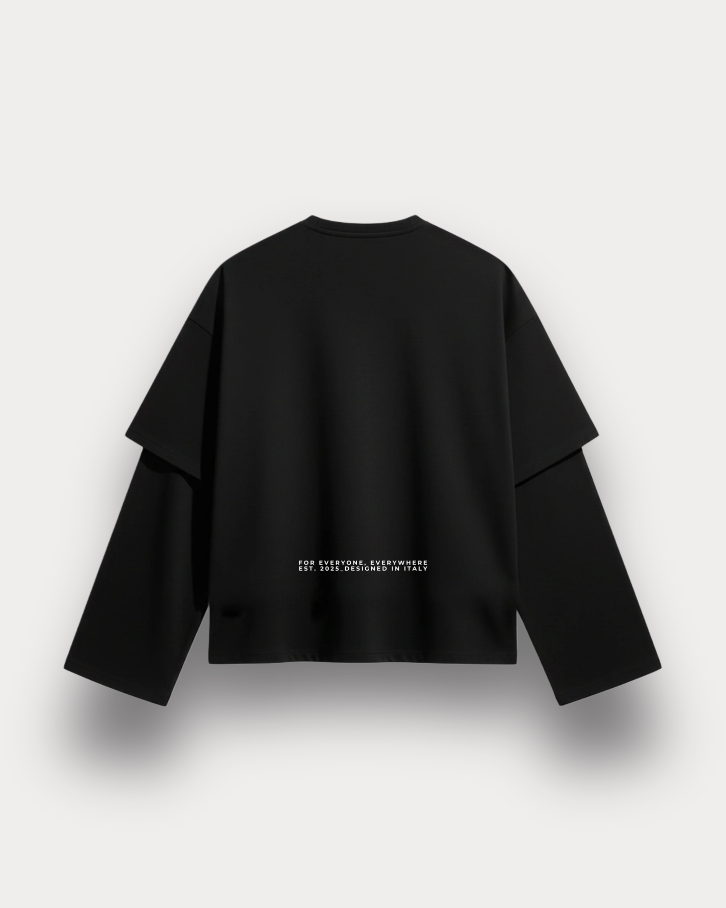 Offbeat. Society - Tribe boxy double sleeve extra black