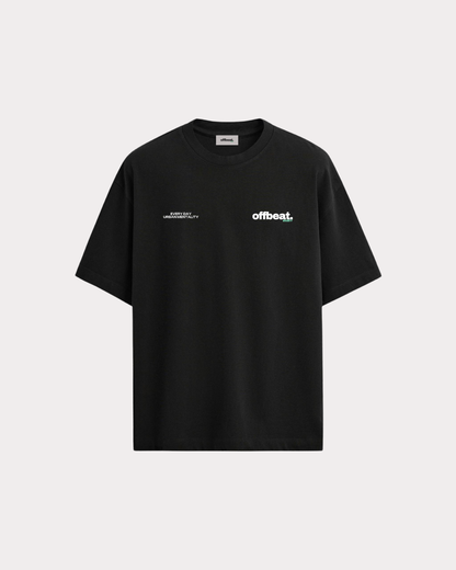 OFFBEAT. SOCIETY - DOTCODE TEE BLACK