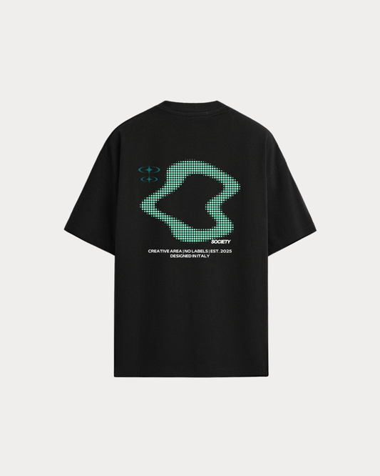 OFFBEAT. SOCIETY - DOTCODE TEE BLACK