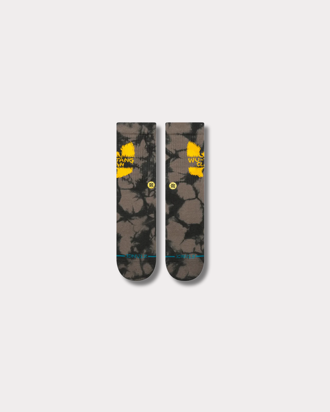 STANCE - SHAOLIN SLUMS CREW SOCKS BLACK