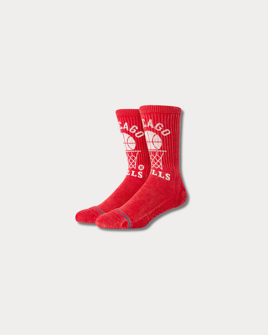 STANCE - VINTAGE CHICAGO SOCKS RED