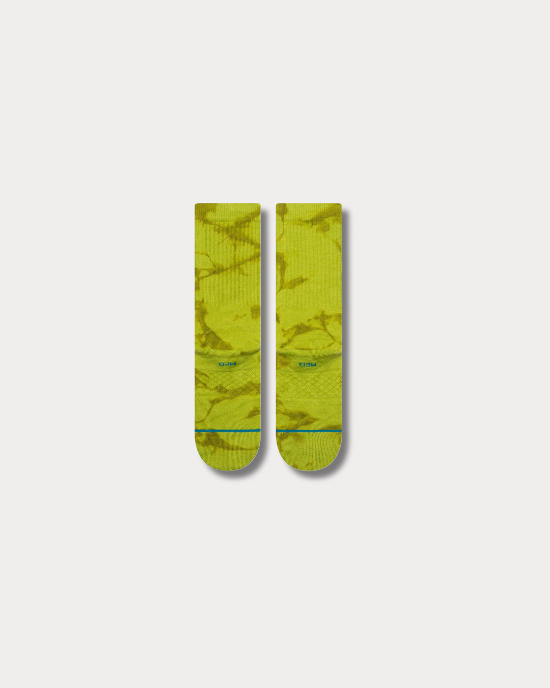 STANCE - ICON DYE CREW SOCKS GREEN