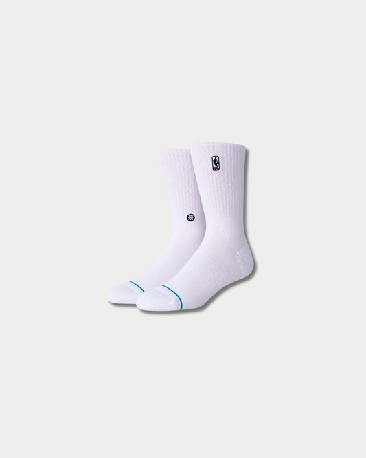 STANCE - LOGOMAN ST SOCKS WHITE