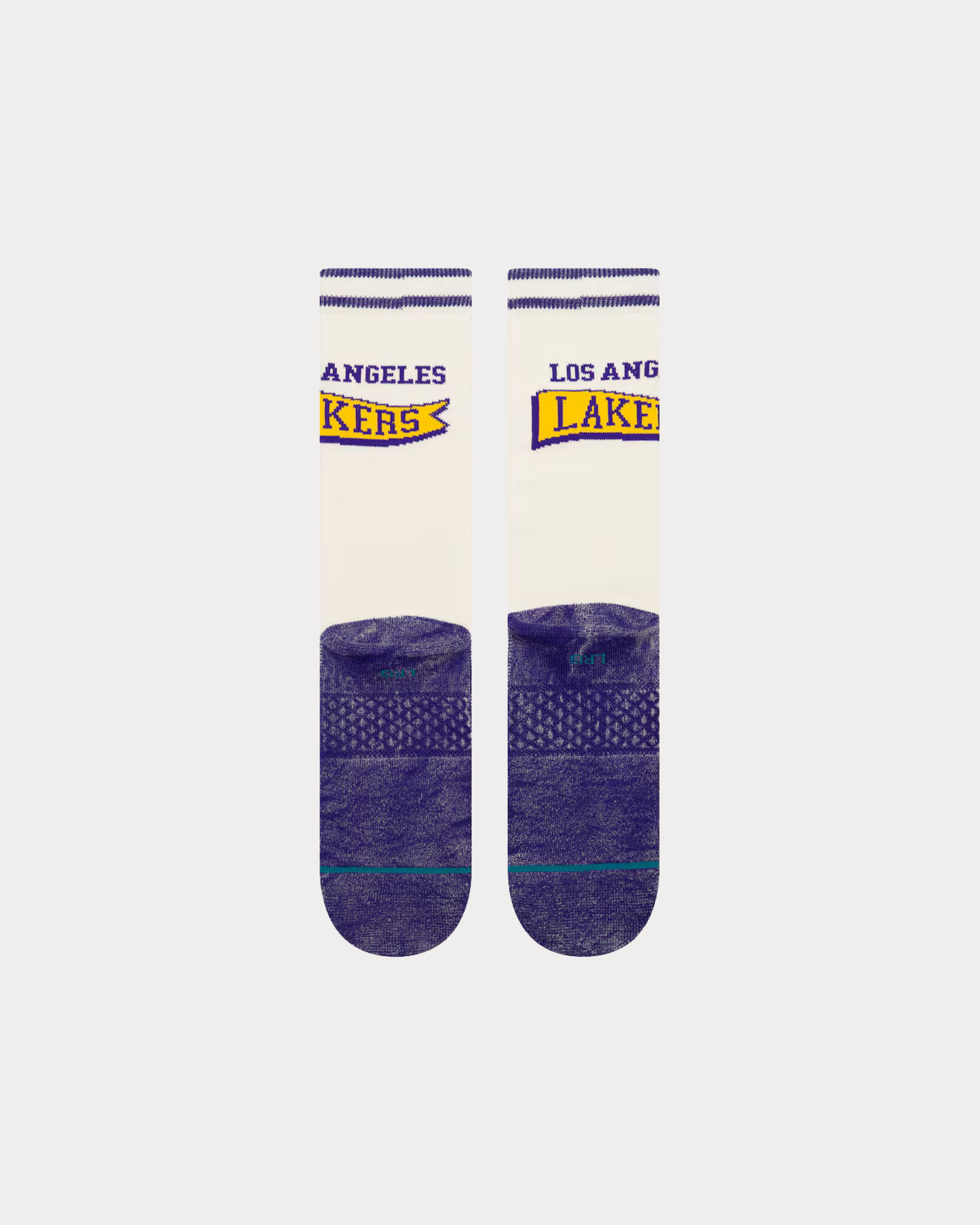 STANCE - LAKERS VICTORY SOCKS SAND/PURPLE