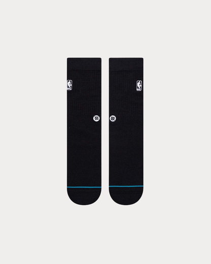 STANCE - LOGOMAN ST SOCKS BLACK