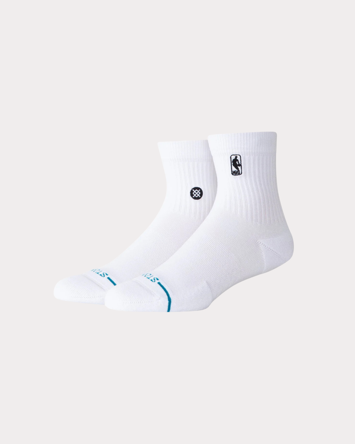 STANCE - LOGOMAN ST QUARTER SOCKS WHITE