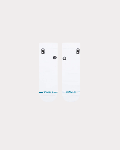 STANCE - LOGOMAN ST QUARTER SOCKS WHITE