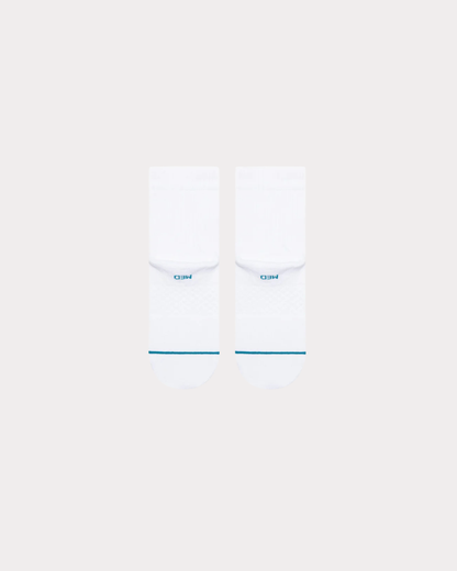 STANCE - LOGOMAN ST QUARTER SOCKS WHITE