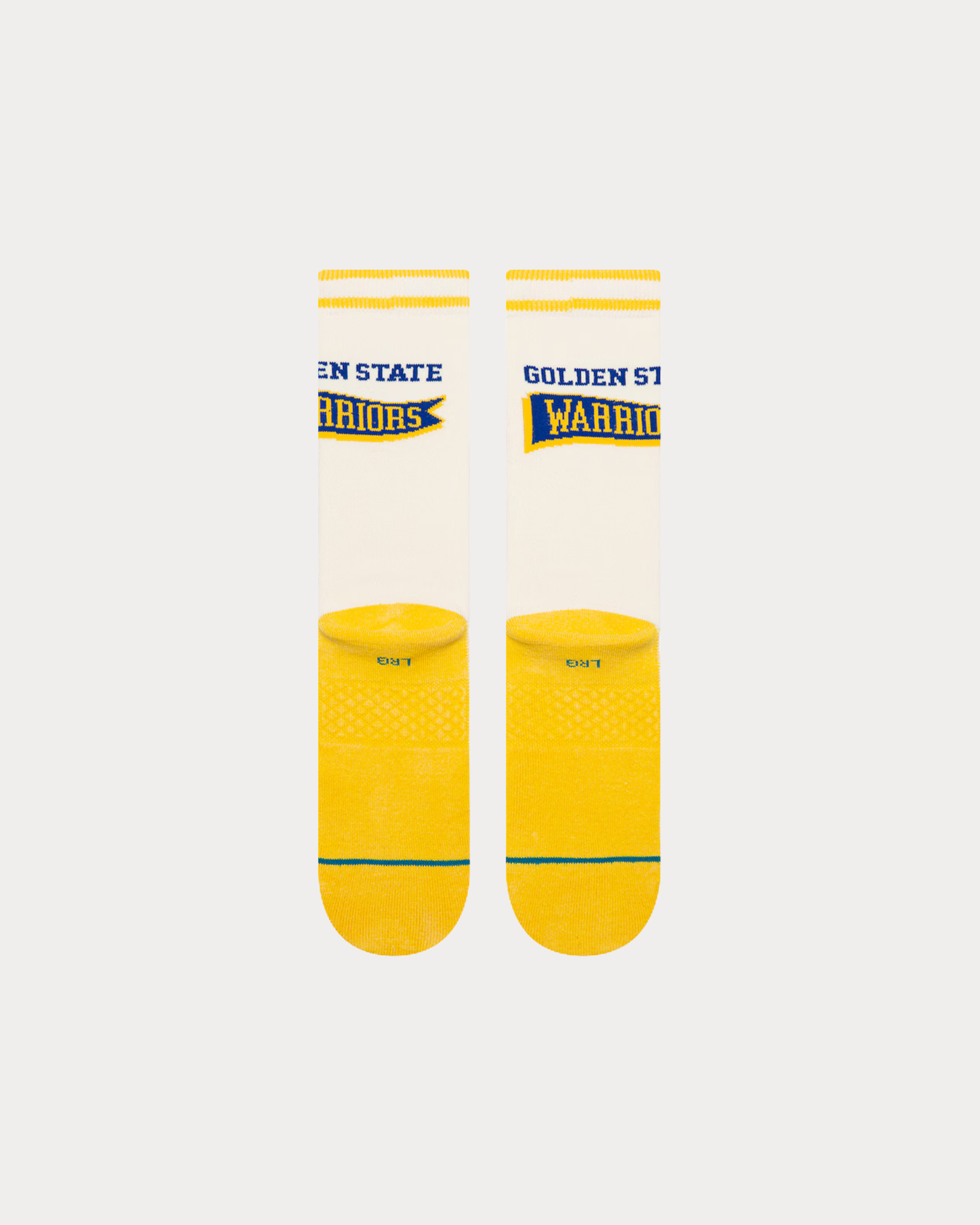 STANCE - WARRIORS VICTORY CREW SOCKS SAND/YELLOW