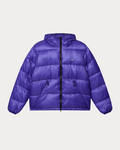 OBEY CLOTHING - STRATUS PUFFER JACKET BLUE