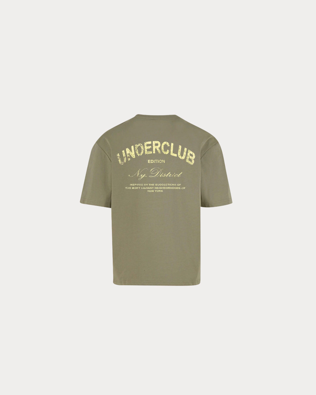 UNDERCLUB EDITION - DISTRICT TEE ACID GREEN