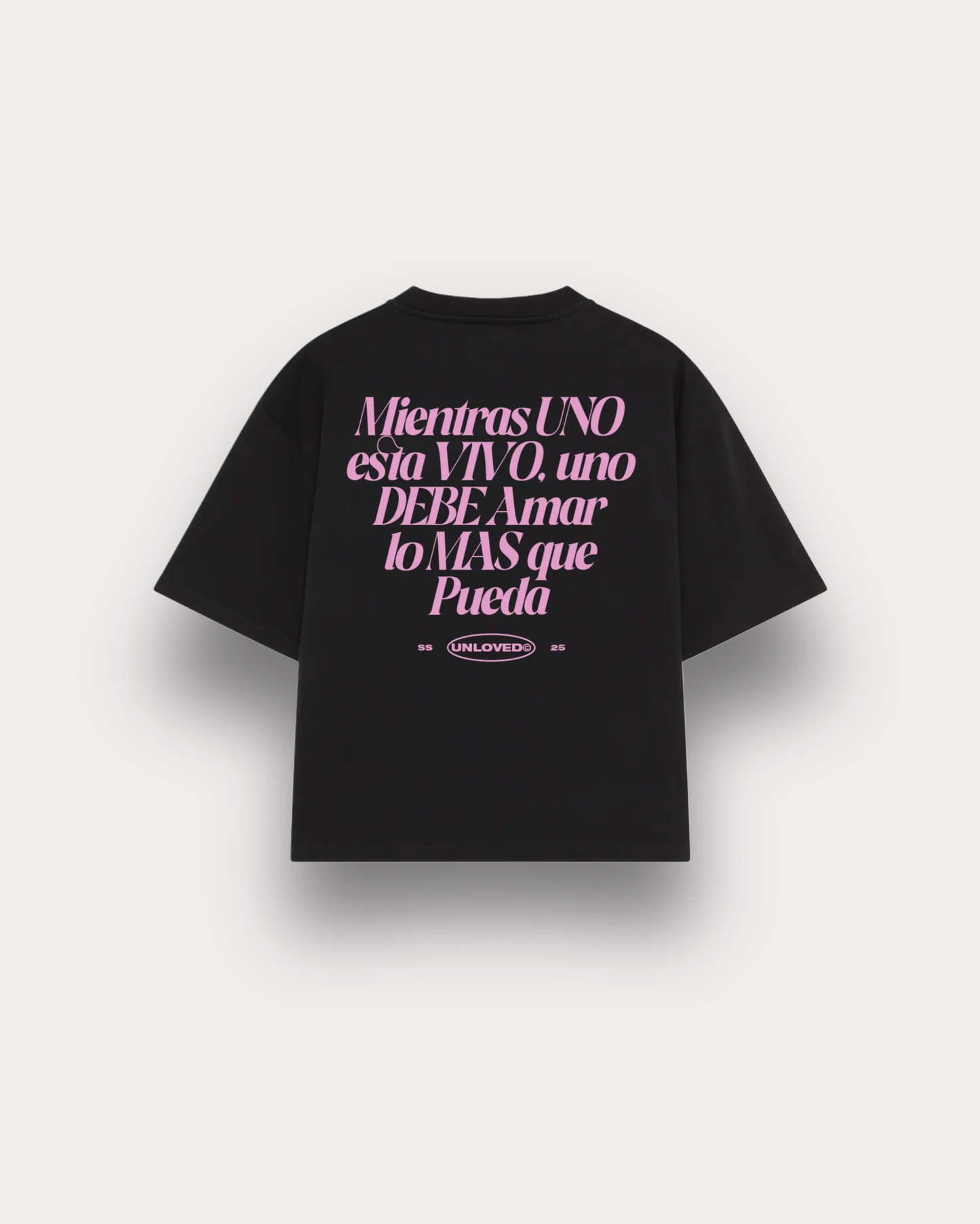 Unloved - Baile boxy tee black