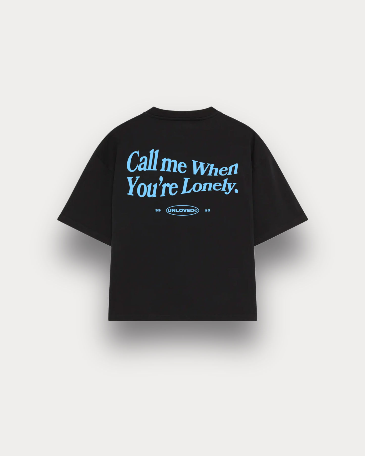Unloved - Call Me boxy tee black