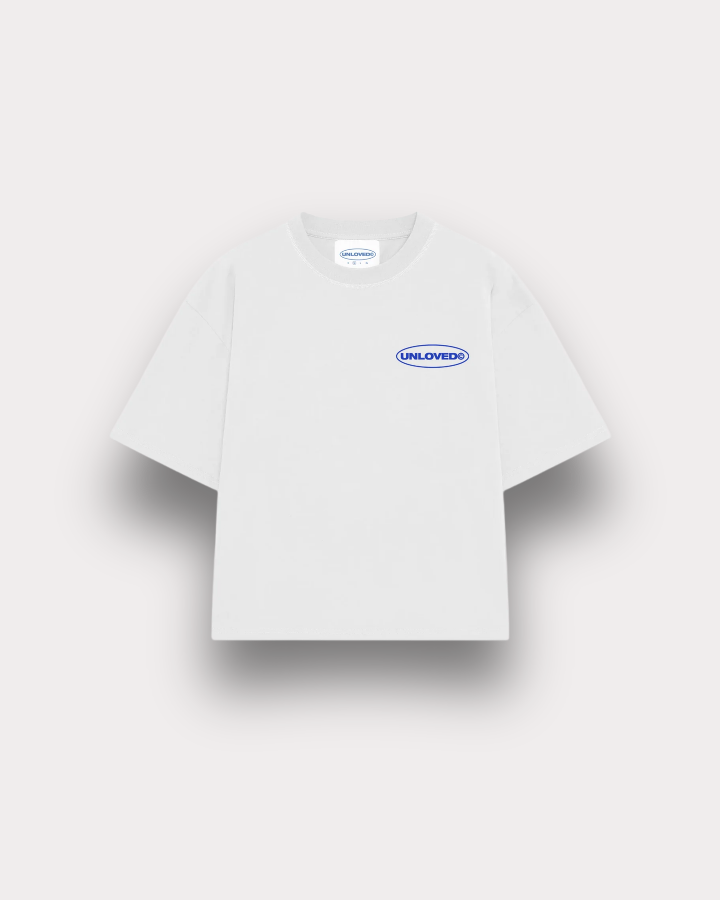 Unloved - Need a Therapist boxy tee white