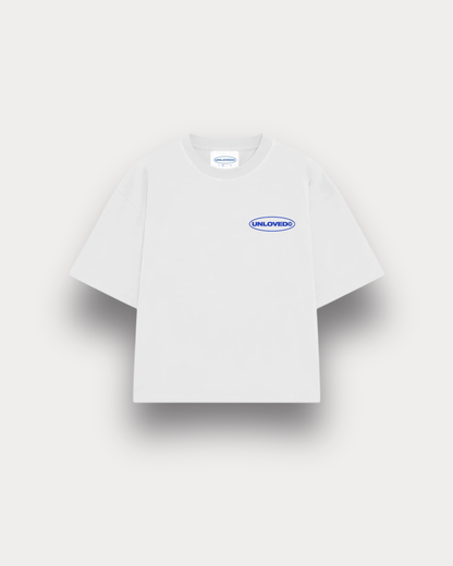 Unloved - Need a Therapist boxy tee white