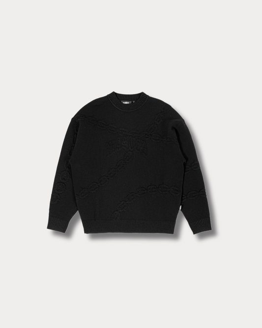 WASTED PARIS - CHROME SWEATER BLACK