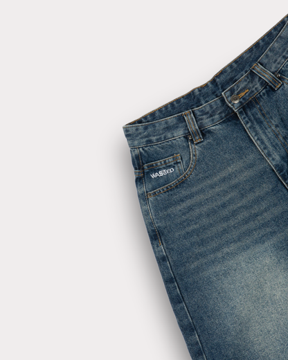 Wasted Paris - Casper shorts vintage blue