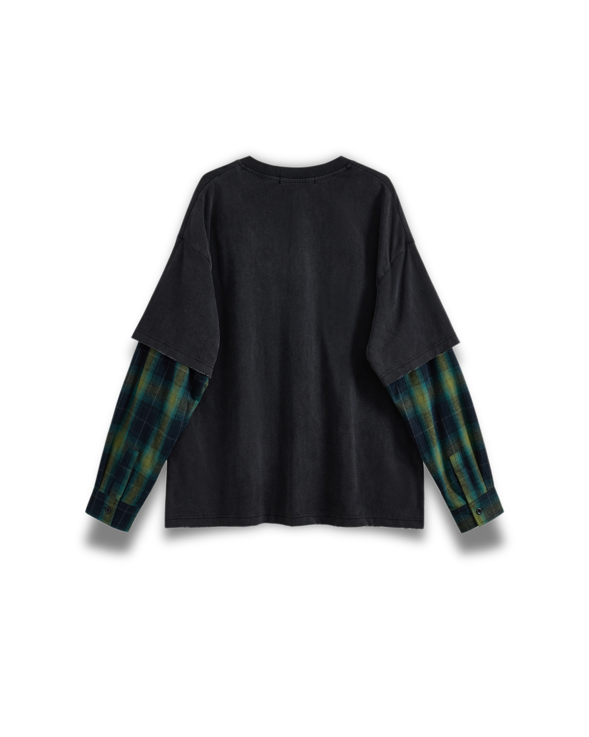 Acupuncture 1993 - Layered Serafino L/S washed black