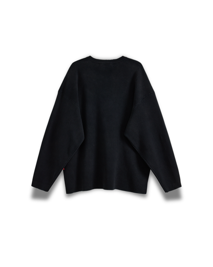 Acupuncture 1993 - Metal Waffle-2 crewneck washed black