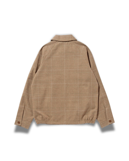 Cookman Good Chef's Brand - Delivery jacket check brown