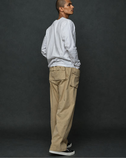 Cookman Good Chef's Wear - Monkey Panta beige
