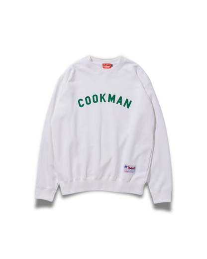 Cookman Good Chef's Wear - Arch Logo crewneck off white