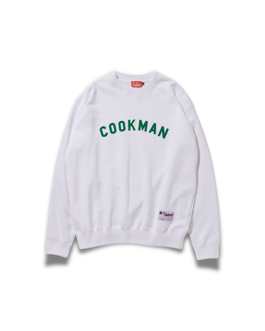 Cookman Good Chef's Wear - Arch Logo crewneck off white