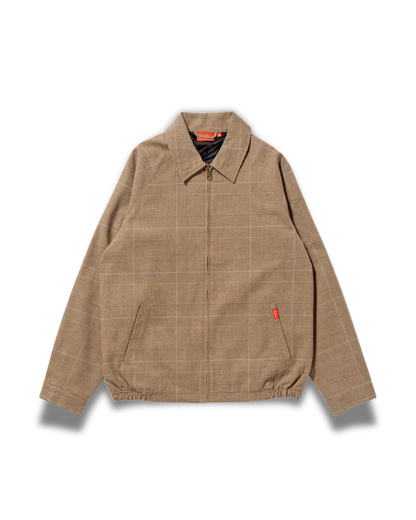 Cookman Good Chef's Brand - Delivery jacket check brown