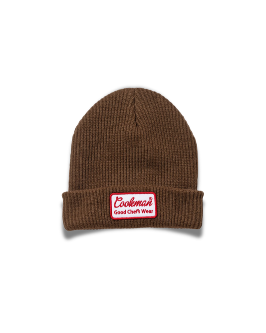 Cookman Good Chef's Wear - Patch beanie brown