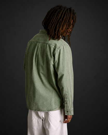 Huf Worldwide - Carson shirt olive