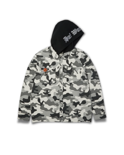 Huf Worldwide - Olympia hoodie camo