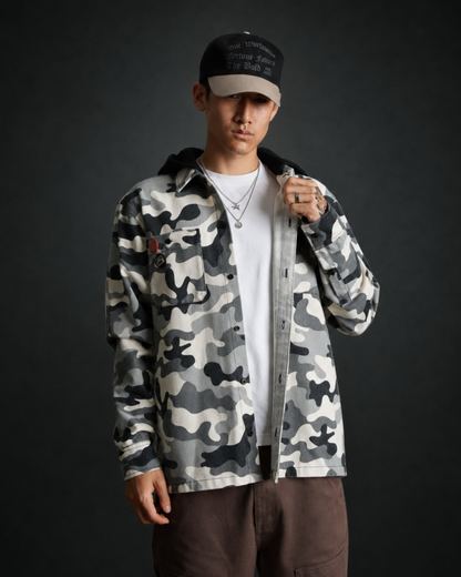 Huf Worldwide - Olympia hoodie camo
