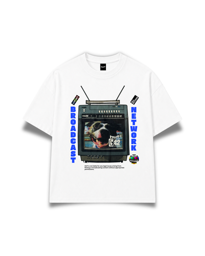 Huf Worldwide - Broadcast tee white