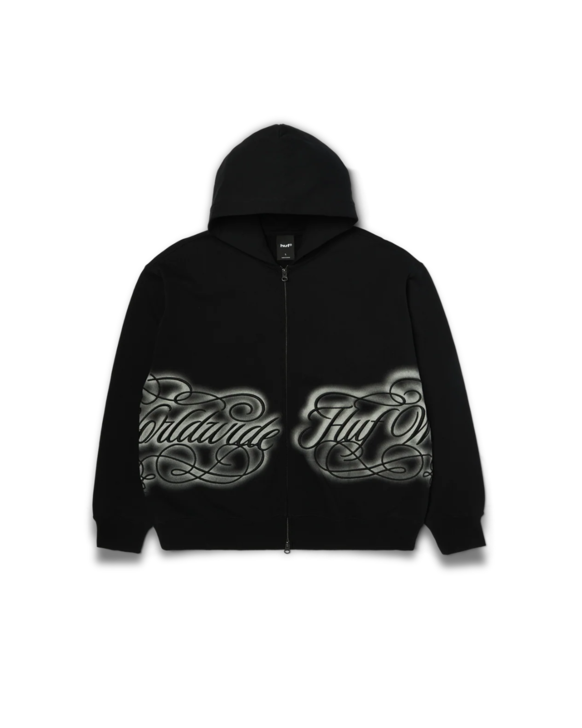 Huf Worldwide - Luxury Zip Hoodie black