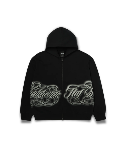 Huf Worldwide - Luxury Zip Hoodie black