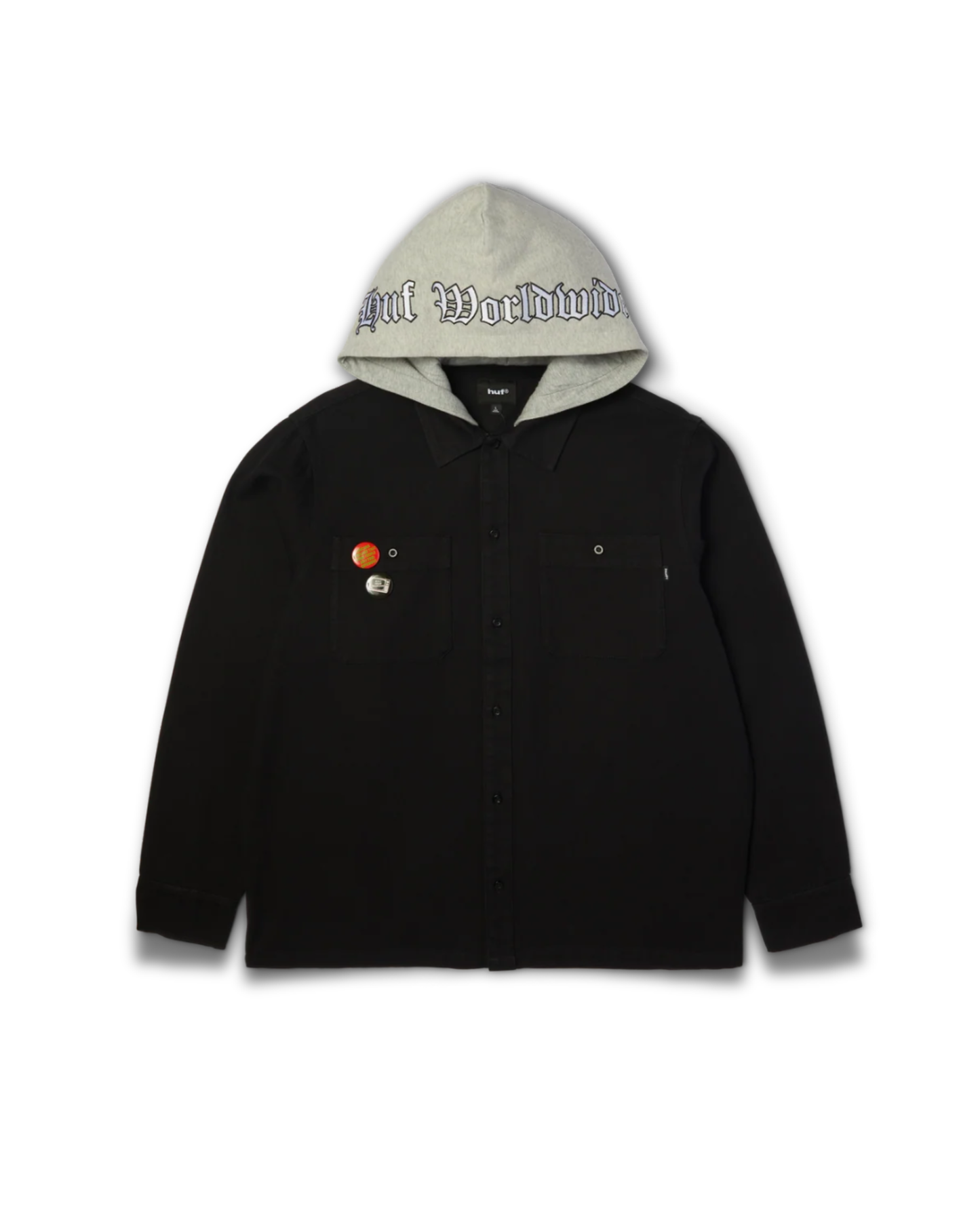 Huf Worldwide - Olympia hoodie black