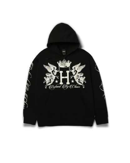 Huf Worldwide - Royalty Zip Hoodie black