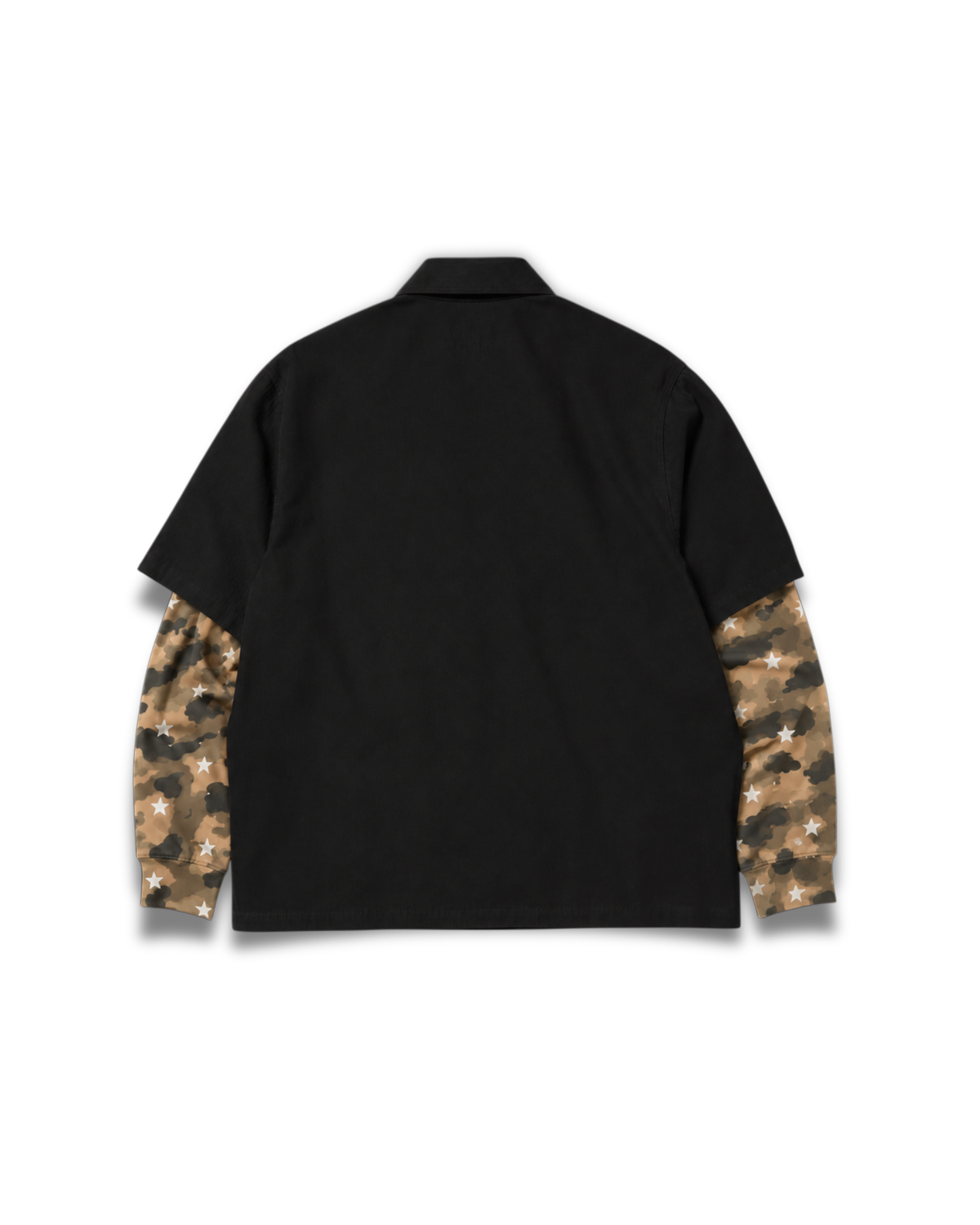 Huf Worldwide - Shadows Work shirt black/camo