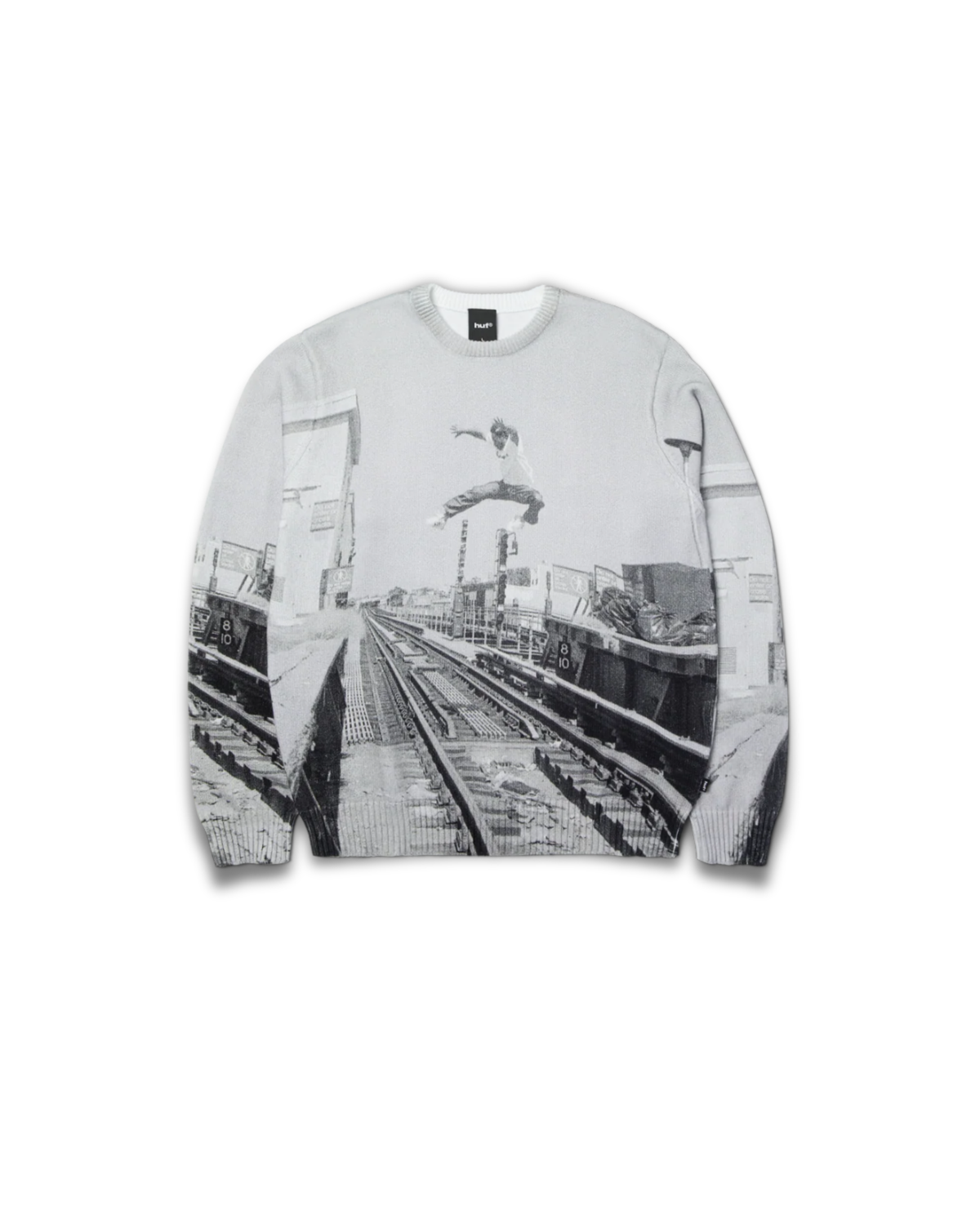 Huf Worldwide - Taking The Leap sweater white