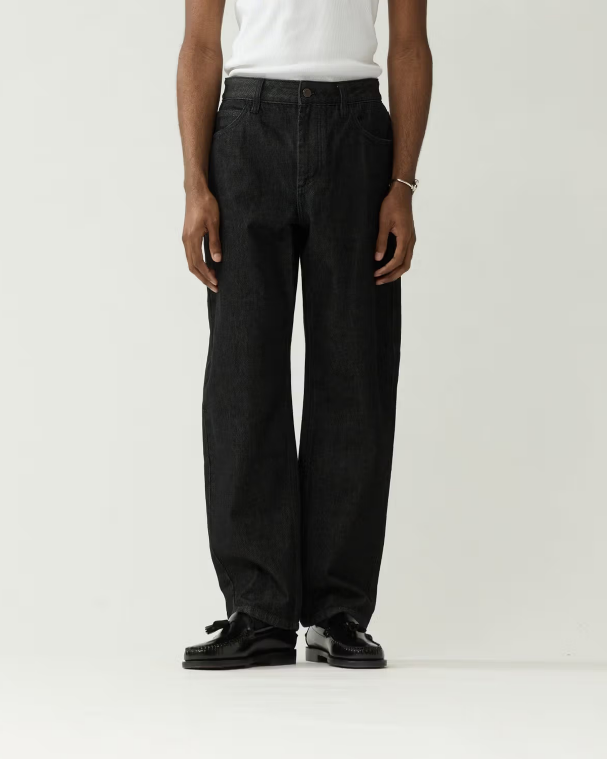 New Amsterdam Surf Association - 252 denim black raw