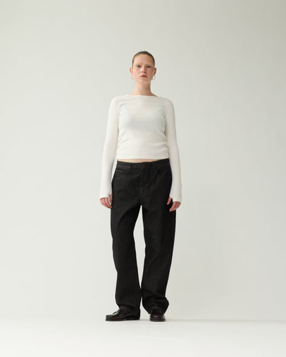 New Amsterdam Surf Association - 252 denim black raw