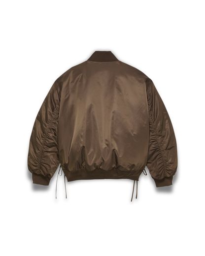 New Amsterdam Surf Association - Reversible Bomber jacket brown/sea blue