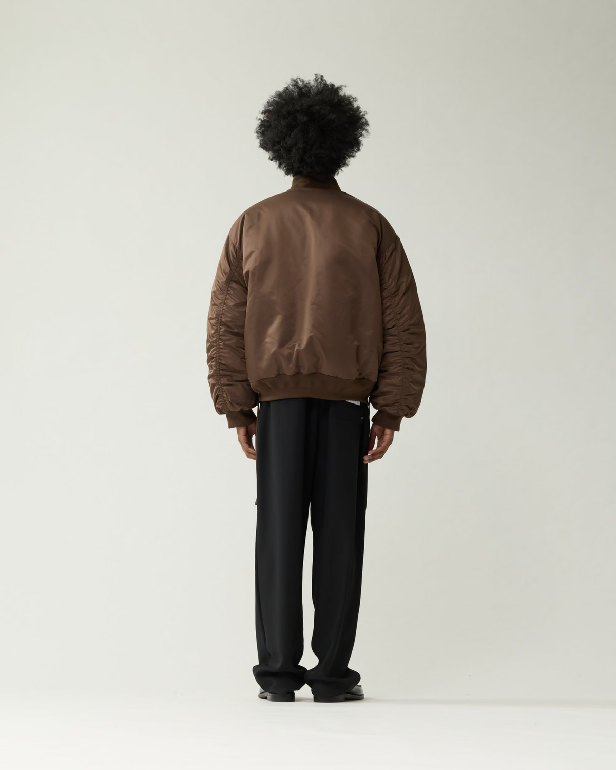 New Amsterdam Surf Association - Reversible Bomber jacket brown/sea blue
