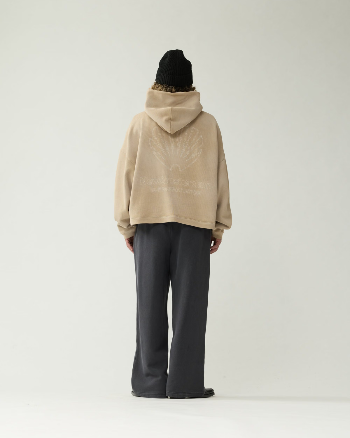 New Amsterdam Surf Association - CPR hoodie sand