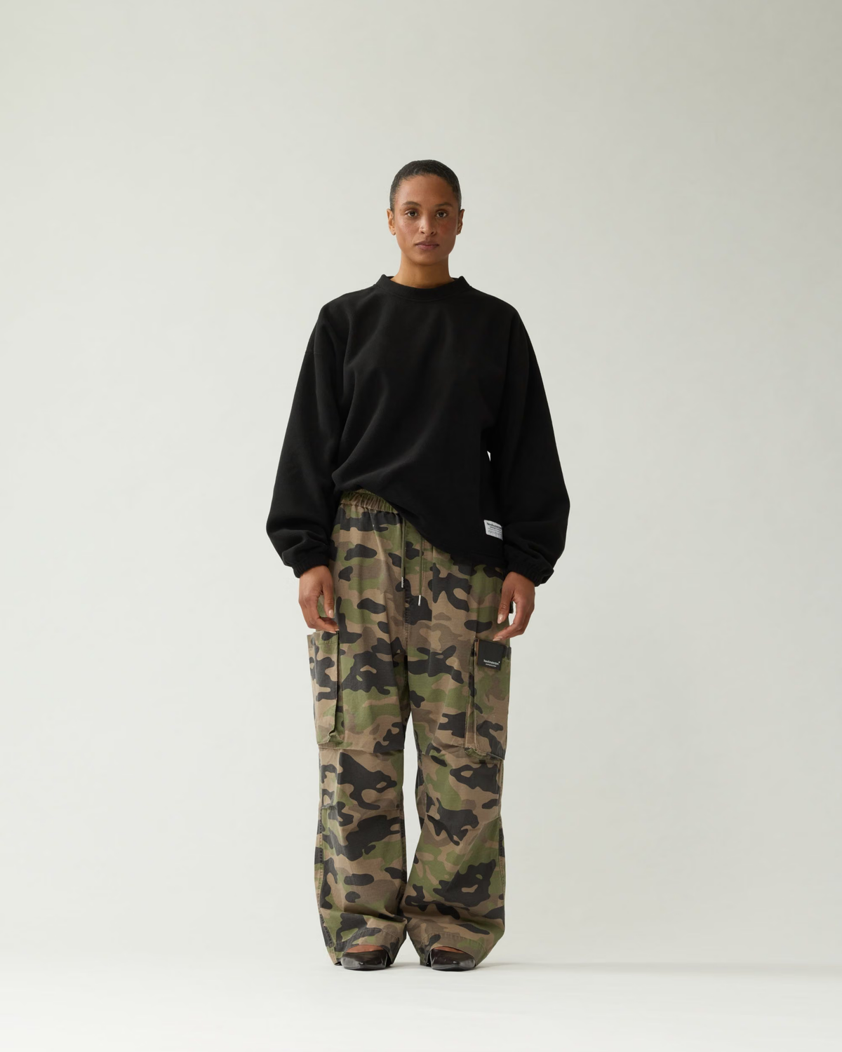 New Amsterdam Surf Association - Fleece crewneck black